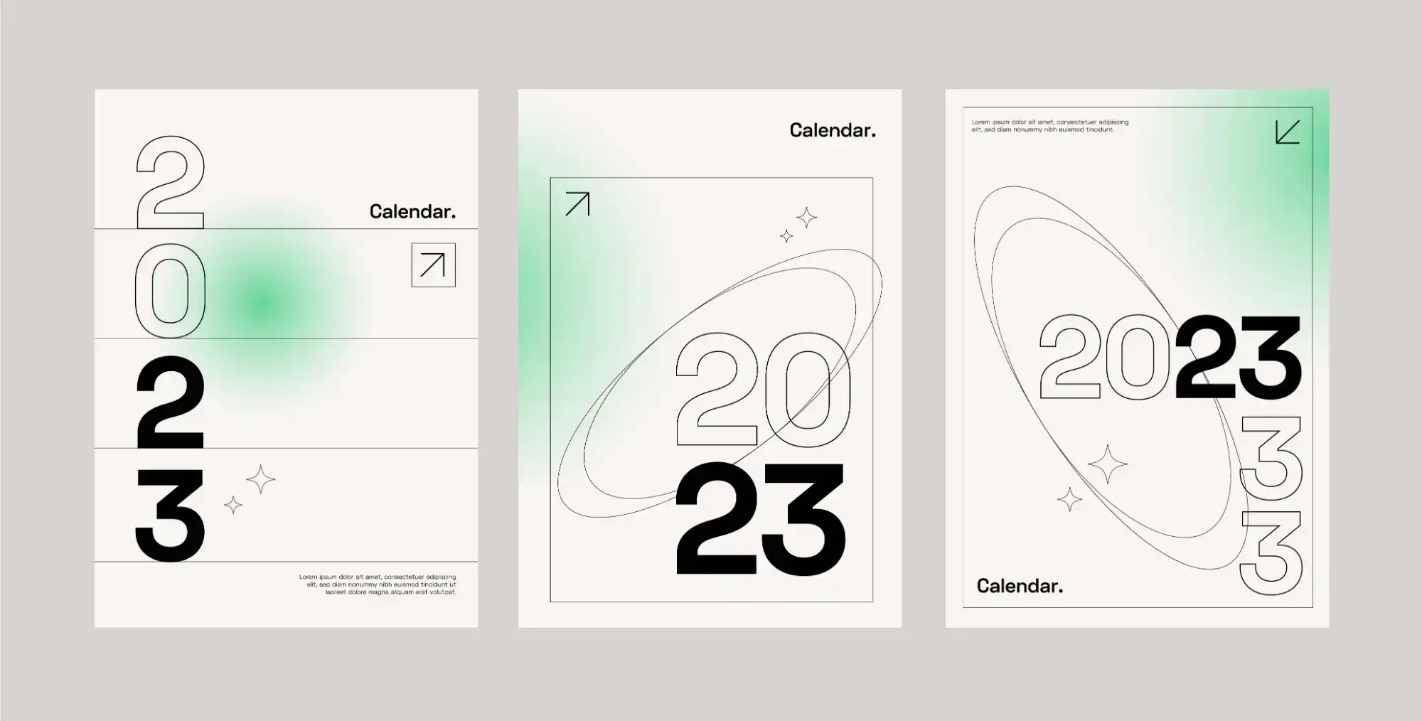 图片[8]-简约高级日历封面模板-造集CREASETS