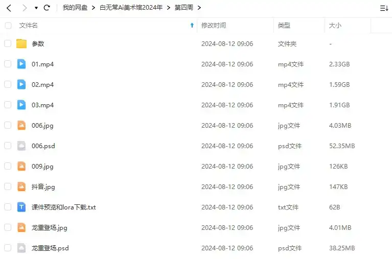 图片[3]-白无常AI美术馆AIGC商业设计应用第3期2024年2月结课（画质清晰带素材）-造集CREASETS
