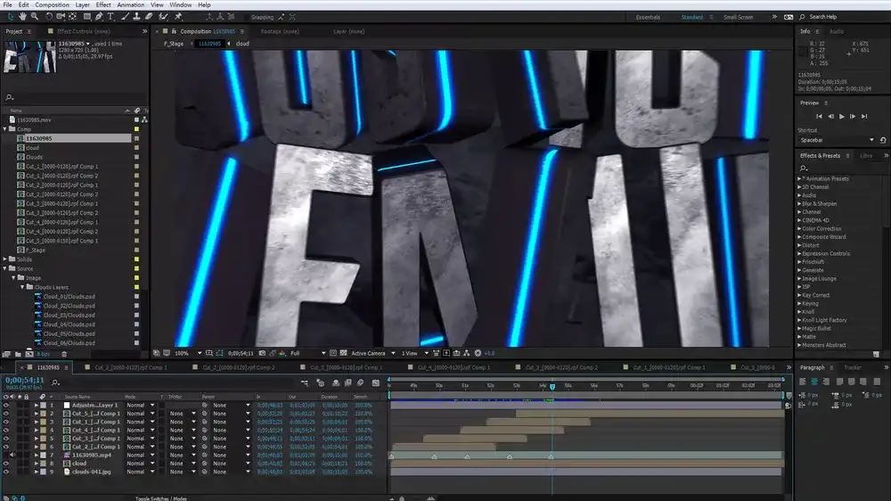 图片[8]-【MG特效】3D阵列图形与分子运用C4D+AE-造集CREASETS