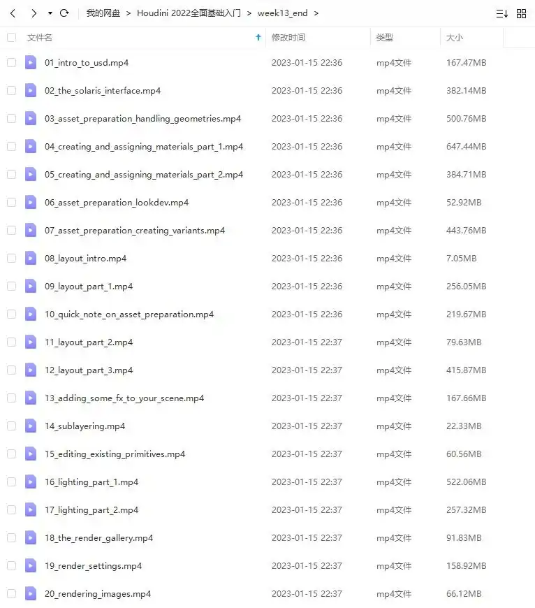 图片[3]-拳头Rebelway Houdini 2022全面基础入门（高清画质带素材）-造集CREASETS