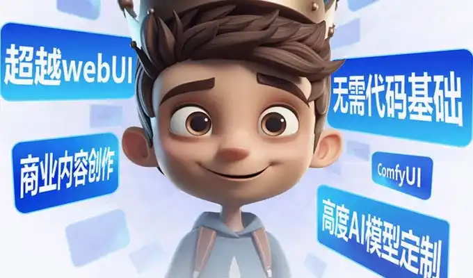 小王子ComfyUI AI系统课2024年12月结课（超清画质带素材）-造集CREASETS