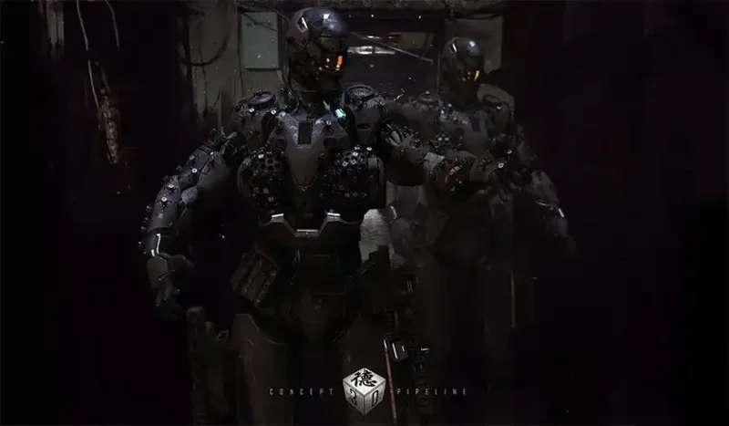 高精度硬表面3D角色概念设计高级教程（画质高清带素材）-造集CREASETS