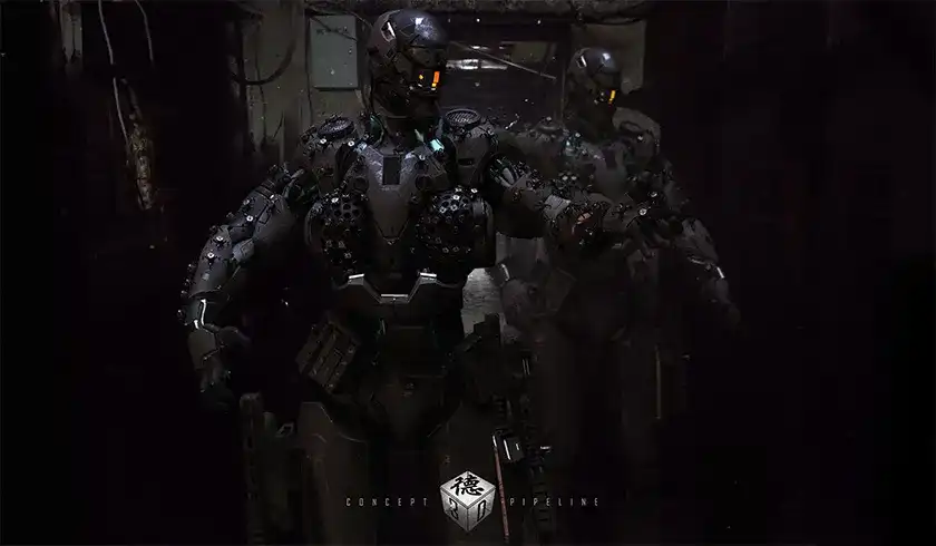 图片[1]-高精度硬表面3D角色概念设计高级教程（画质高清带素材）-造集CREASETS