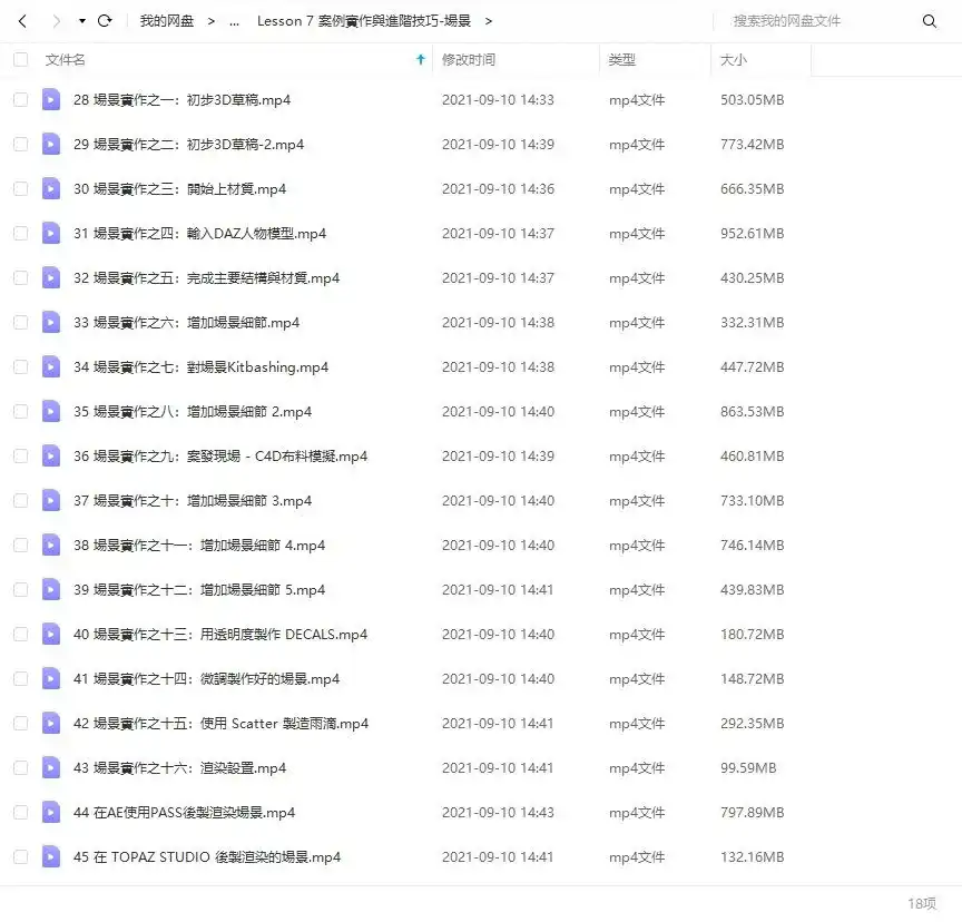 图片[7]-从科幻场景走入影像敘事｜驾驭Octane for C4D（画质高清带素材）-造集CREASETS