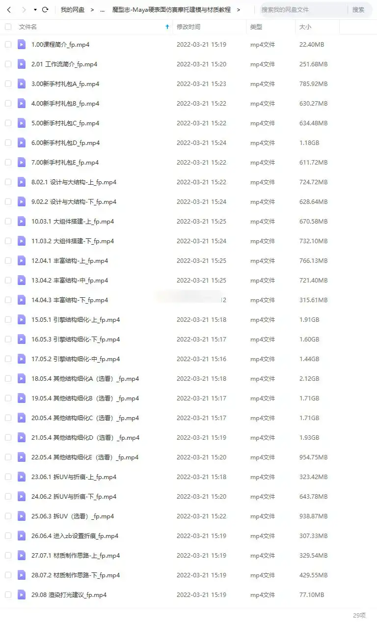 图片[2]-魔型志丨Maya硬表面仿赛摩托建模与材质教程（画质高清无素材）-造集CREASETS