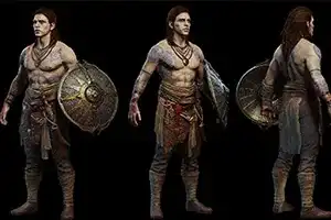 法常3ds Max次世代游戏角色全面提升第1期（高清画质无素材）-造集CREASETS