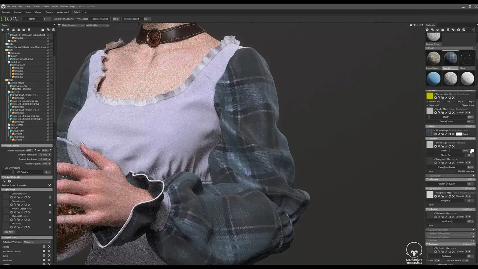 图片[3]-Marmoset Toolbag 4次世代游戏贴图制作与渲染案例教程（高清画质带部分素材）-造集CREASETS