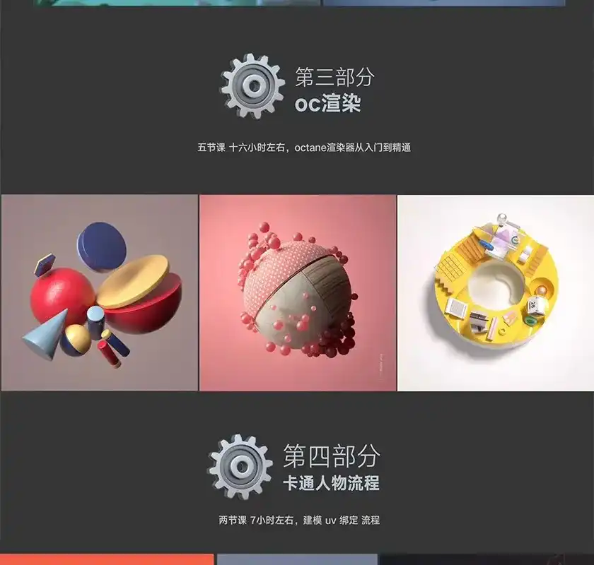 图片[5]-小田仙人C4D创意课程第4期 全方面玩转C4D-造集CREASETS