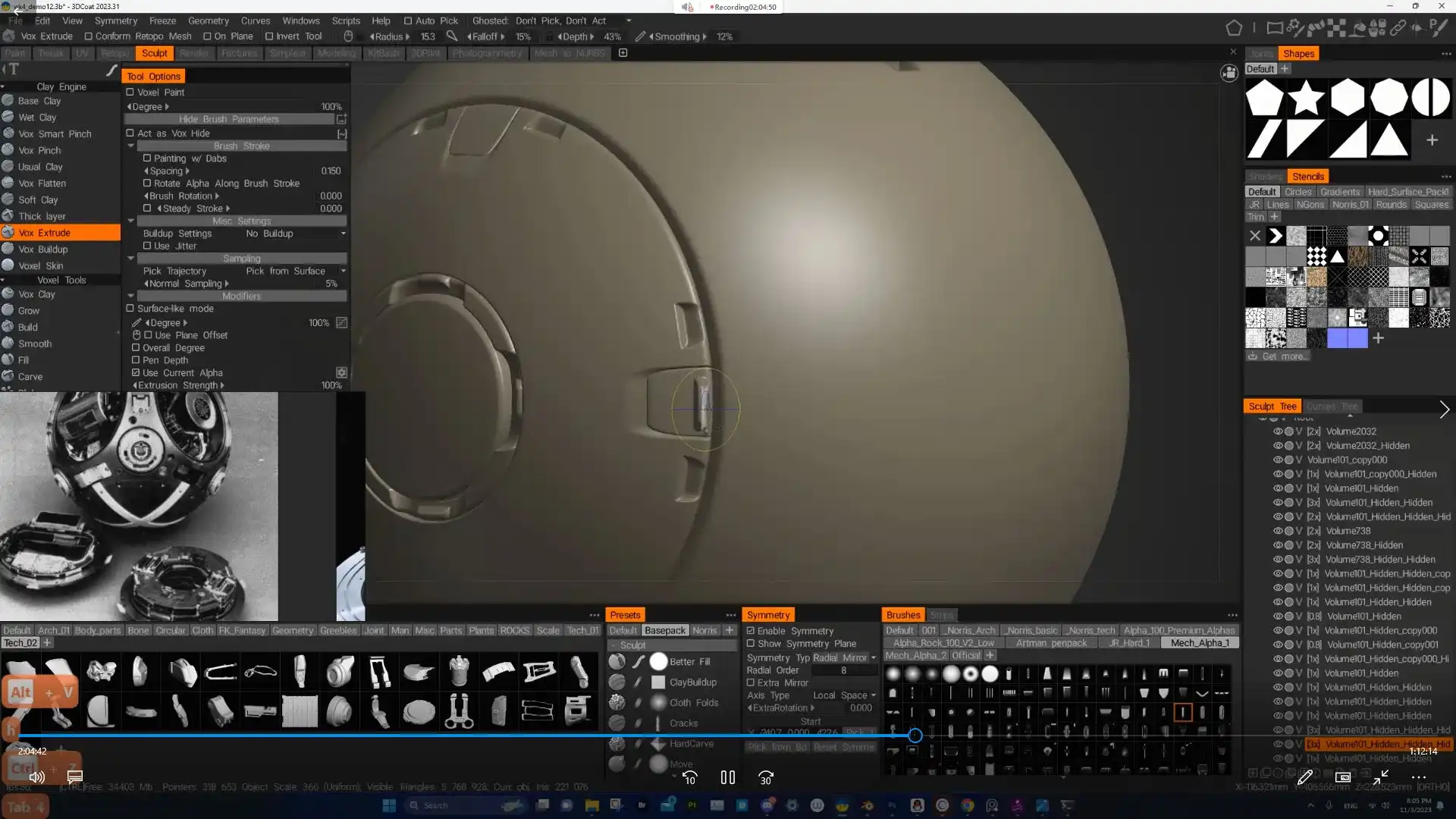 图片[3]-Norris Lin 3DCoat概念设计2024年1月结课（高清画质带素材）-造集CREASETS
