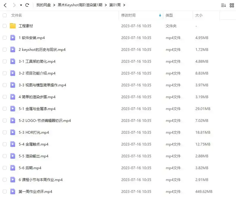图片[3]-黑木Keyshot高阶质感产品渲染第1期2022年（高清画质带素材）-造集CREASETS