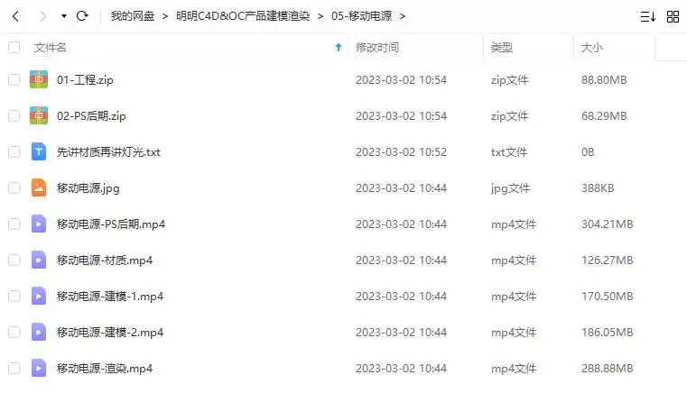 图片[3]-明明C4D OC电商产品建模渲染（高清画质带素材）-造集CREASETS