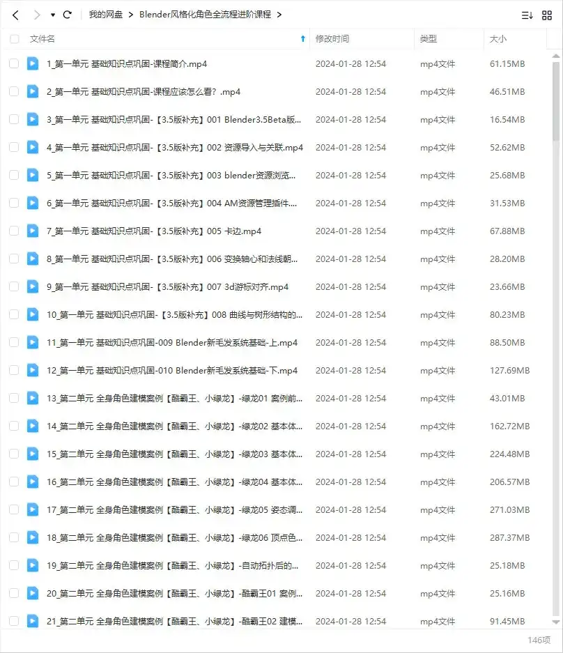 图片[2]-小鸡小鸡我爱你Blender风格化角色全流程进阶课程（超清画质无素材）-造集CREASETS