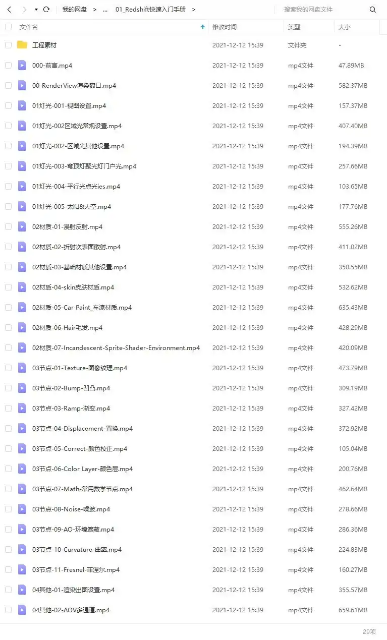 图片[8]-小木C4D丨Redshift电商产品渲染训练营（画质高清带素材）-造集CREASETS