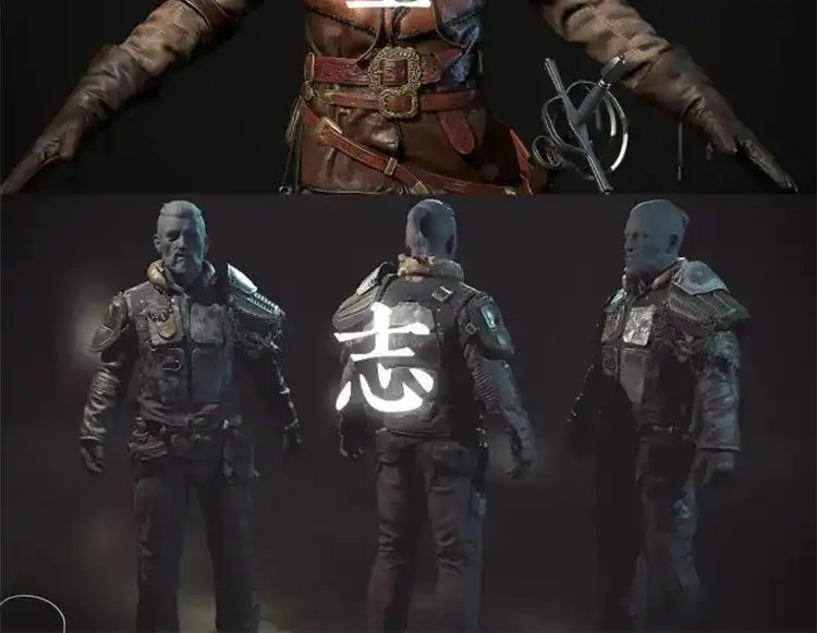 图片[2]-ZBrush魔型志第三期 次世代游戏全流程建模雕刻（高清画质带素材）-造集CREASETS