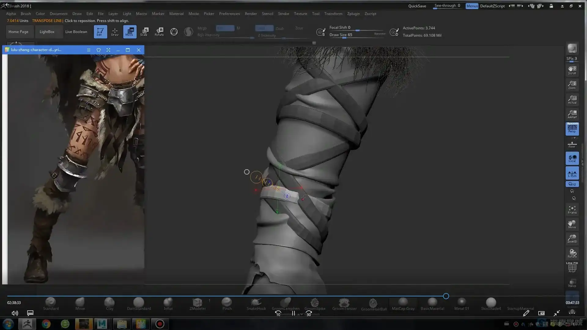 图片[5]-韩建毅高精度3D角色实训职业向进阶班第五期-造集CREASETS