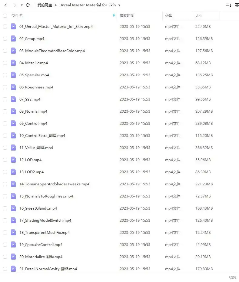 图片[2]-UE5虚幻引擎创建人物皮肤主材质 中英双字（高清画质带工程）-造集CREASETS