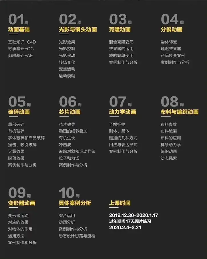 图片[3]-【白无常】C4D+AE动态设计基础课程-造集CREASETS