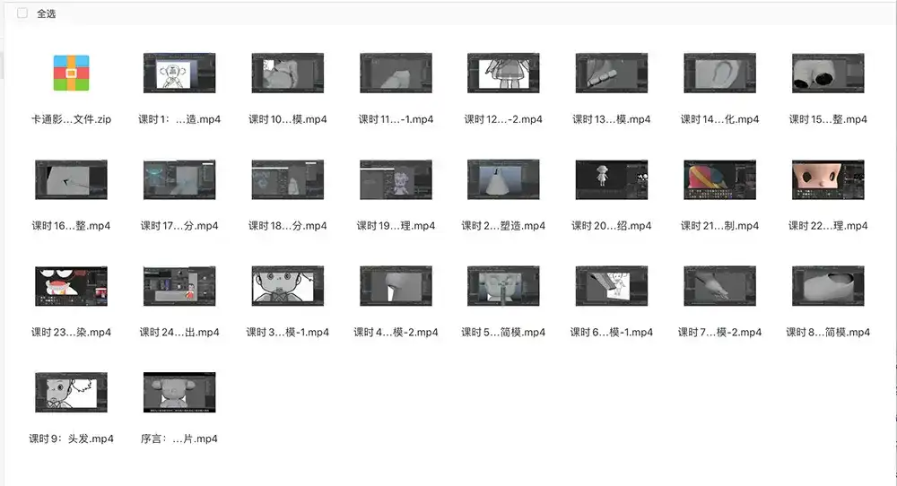 图片[2]-Maya2018卡通角色建模到渲染全案例流程-造集CREASETS