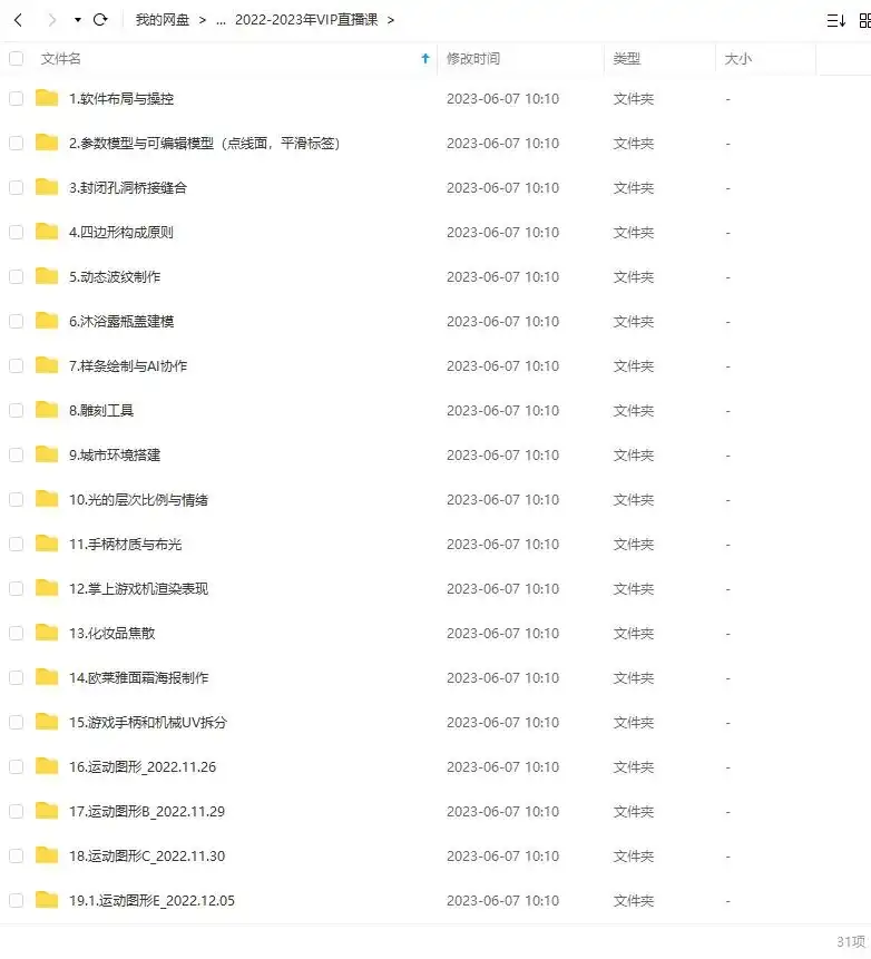 图片[2]-七喜C4D 2021-2023年VIP课程（高清画质带部分素材）-造集CREASETS