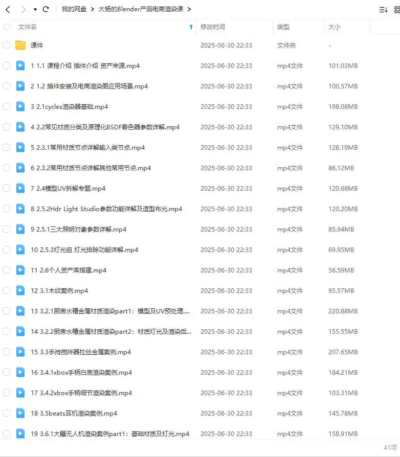 图片[2]-大杨的Blender产品电商渲染课2024年（高清画质带素材）-造集CREASETS