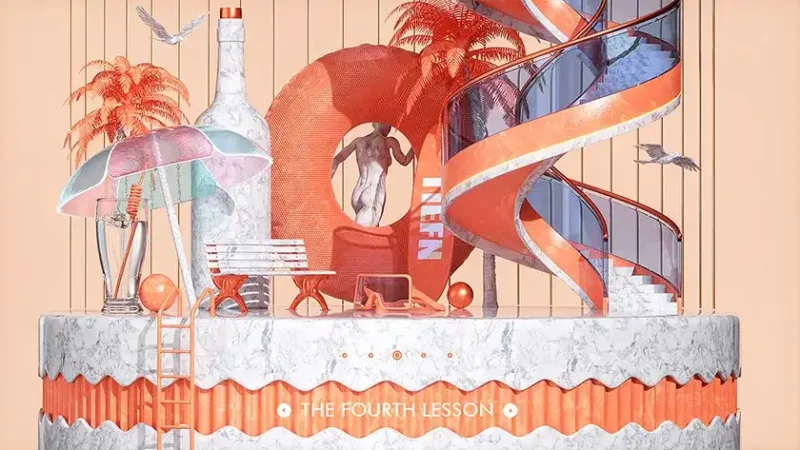 C4D零基础建模渲染速成教程第3期2020年（画质清晰带素材）-造集CREASETS