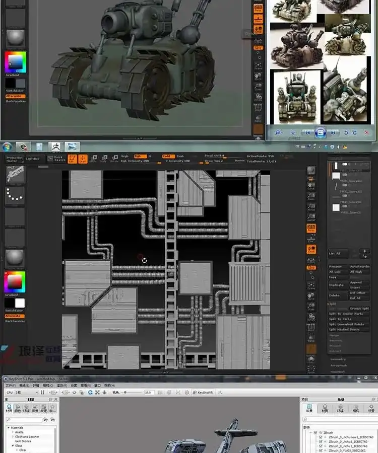 图片[12]-【琅泽】阿彪ZBrush教程_ZBrush 4R7从入门到精通教程-造集CREASETS