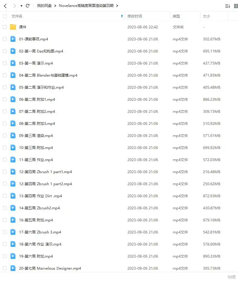 图片[3]-Novelance高精度画面渲染第四期2023年（画质清晰带课件）-造集CREASETS