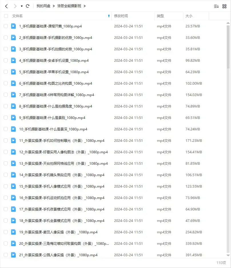 图片[2]-摄影滴浩子丨浩哥全能摄影班（高清画质无素材）-造集CREASETS