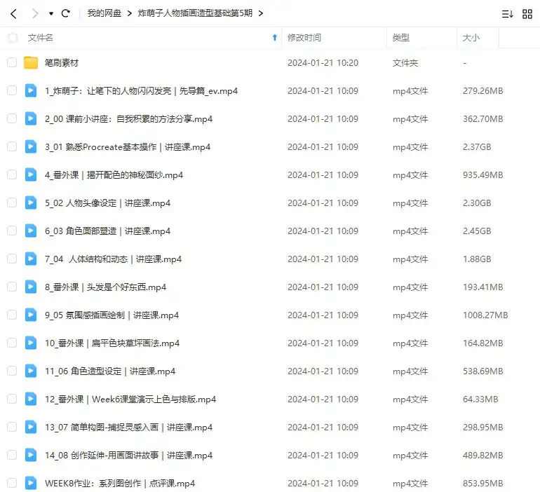 图片[2]-鲸字号丨炸萌子人物插画造型基础第5期2023年iPad插画（画质清晰带素材笔刷）-造集CREASETS