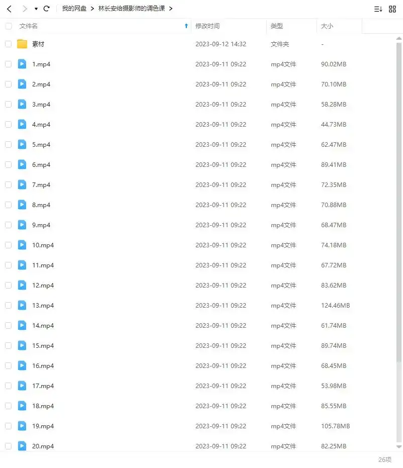 图片[2]-林长安 给摄影师的调色课从小白到高手（高清画质带部分素材）-造集CREASETS
