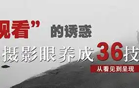 摄影眼养成36技+影像创作社区王建章的摄影课（画质清晰无素材）-造集CREASETS