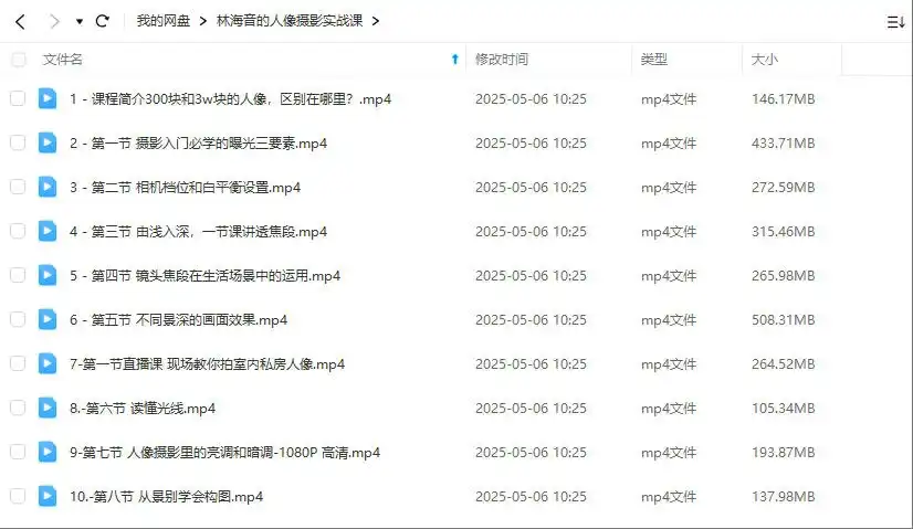 图片[1]-林海音的人像摄影实战课2025年（高清画质无素材）-造集CREASETS