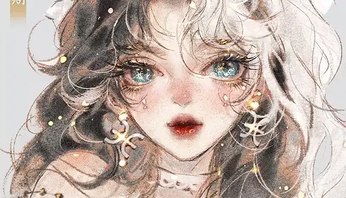 画画的棍子璀璨少女人物头像特训班第1期2024年（高清画质无素材）-造集CREASETS