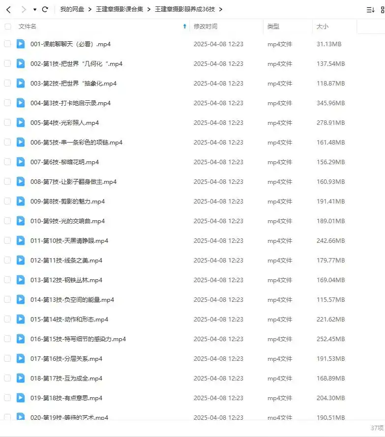 图片[2]-摄影眼养成36技+影像创作社区王建章的摄影课（画质清晰无素材）-造集CREASETS