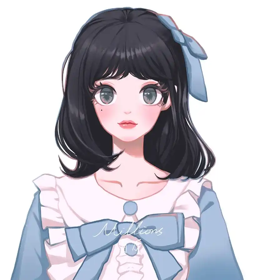 图片[2]-【MiLLions_百万】iPad少女头像团练第3期2021年2月结课-造集CREASETS