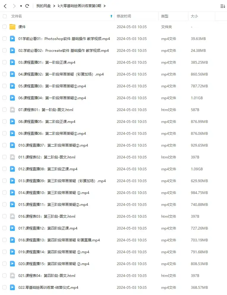 图片[2]-【krenz】K大零基础绘画训练营第0期破晓之丘2023年（高清画质带部分素材）-造集CREASETS