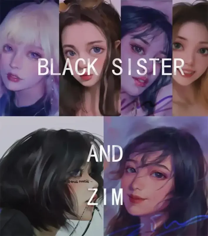 【黑妹】Black sister人物插画第二期2021年3月结课【画质高清带笔刷】-造集CREASETS