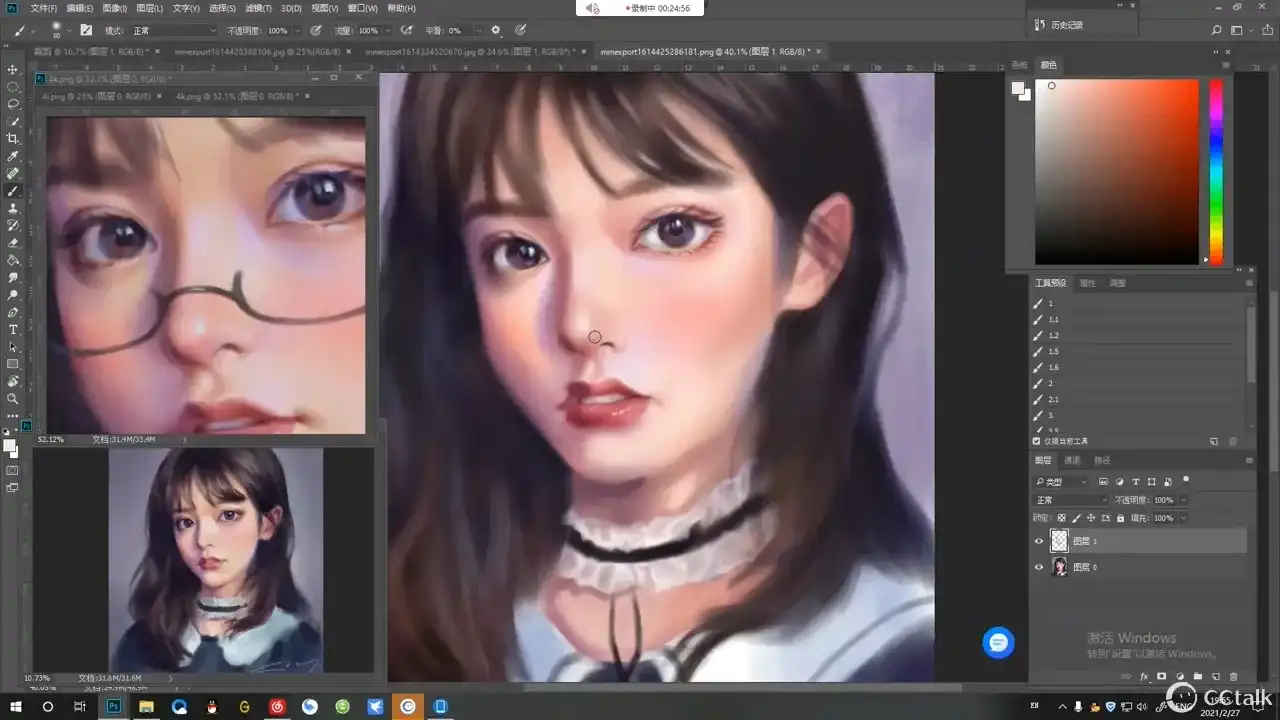 图片[6]-【黑妹】Black sister人物插画第二期2021年3月结课【画质高清带笔刷】-造集CREASETS