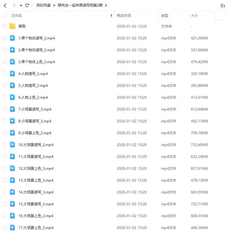 图片[2]-猴先生一起来画速写吧第2期2024年（画质高清带笔刷）-造集CREASETS