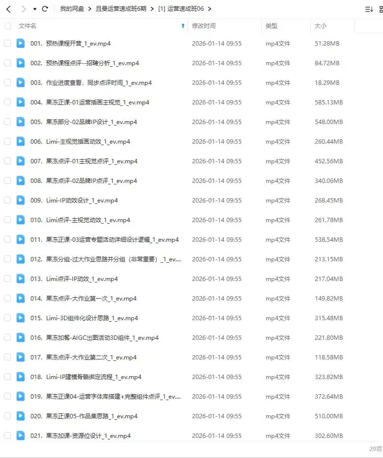 图片[2]-且曼运营速成班第6期（画质清晰无素材）-造集CREASETS