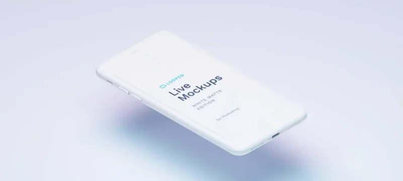 8款白色Apple设备样机-造集CREASETS