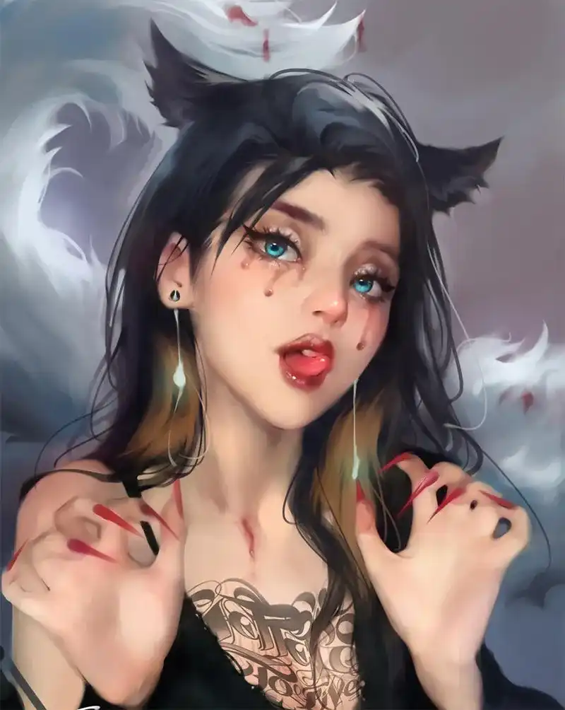 图片[2]-【黑妹】Black sister人物插画第二期2021年3月结课【画质高清带笔刷】-造集CREASETS