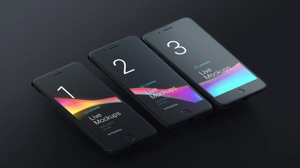 图片[5]-8款黑色Apple设备样机-造集CREASETS