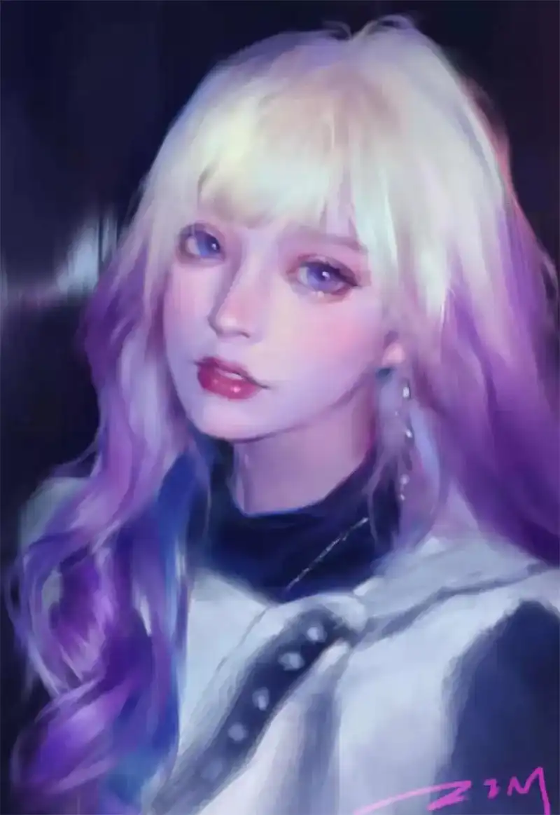 图片[3]-【黑妹】Black sister人物插画第二期2021年3月结课【画质高清带笔刷】-造集CREASETS